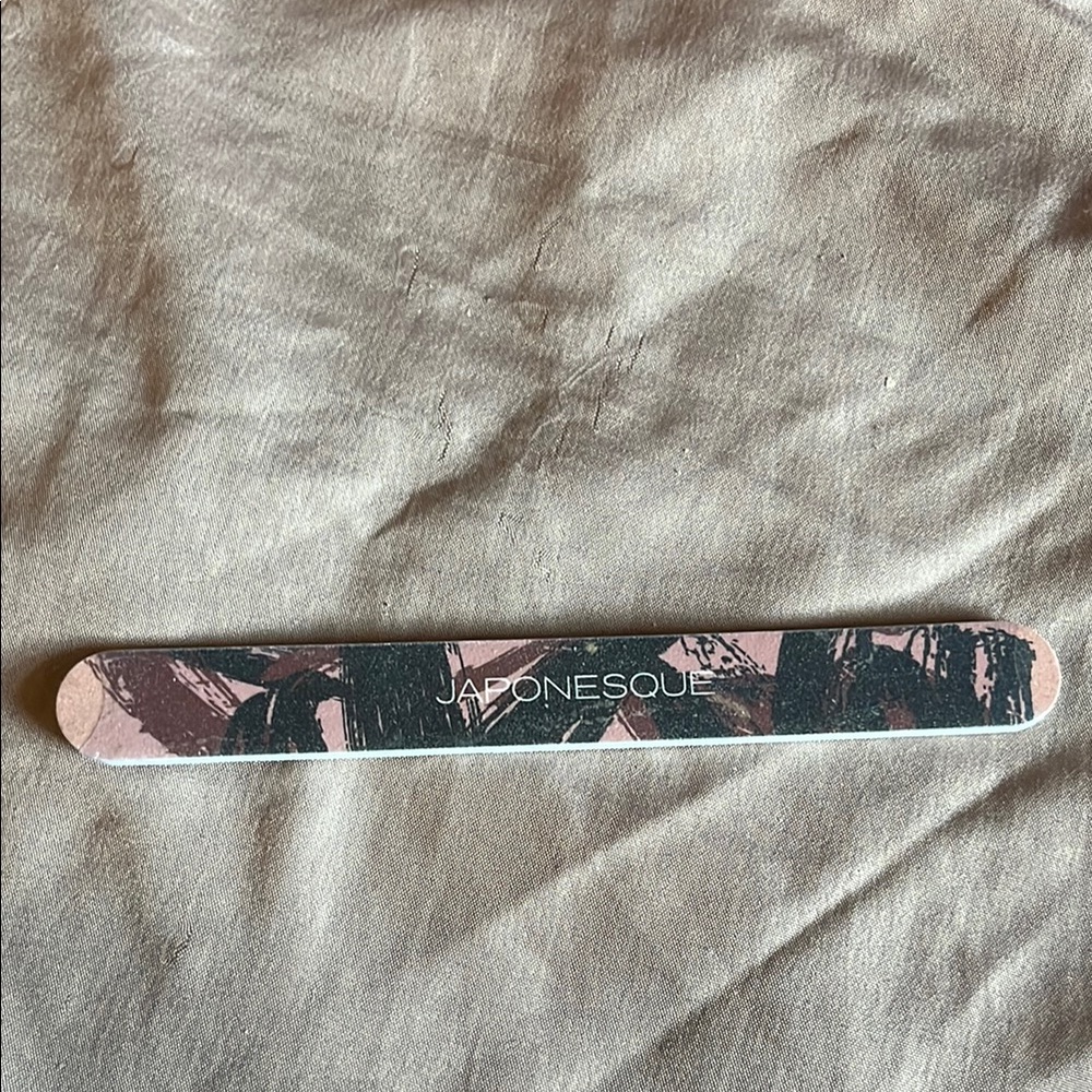 Stylish Black and Brown Nail File for Perfect Grooming